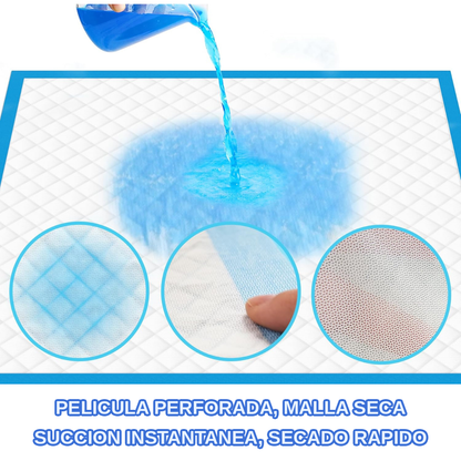 Absorción rápida para una mayor Protección